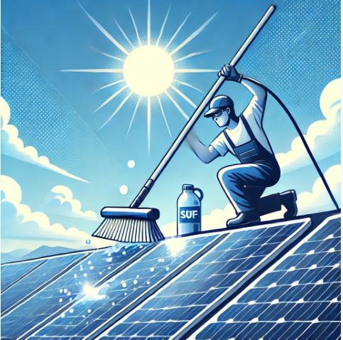 Cómo se limpian las Placas Solares