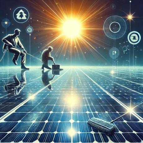 Limpieza de Paneles Solares