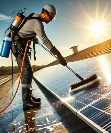 Limpieza de Placas Solares a Domicilio