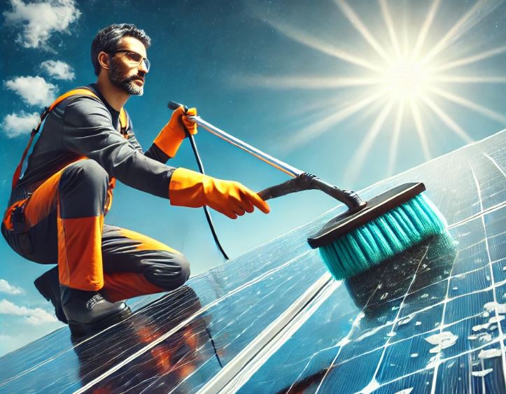 Limpieza de Placas Solares en Valencia