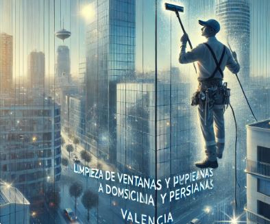 Limpieza de Ventanas y Persianas a Domicilio en Valencia y Alrededores