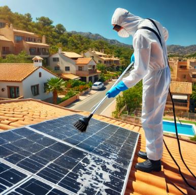 Servicio de Limpieza de Placas Solares