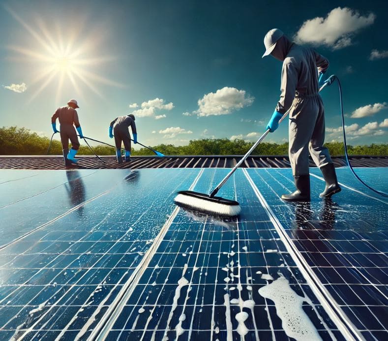 LIMPIEZA PANELES SOLARES FOTOVOLTAICOS