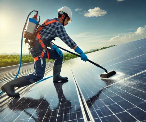 Cómo se limpian las Placas Solares