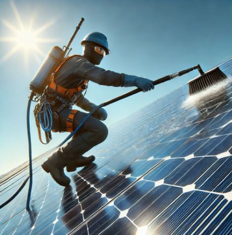 Limpiar Paneles Solares