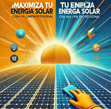 Limpieza de Placas Solares