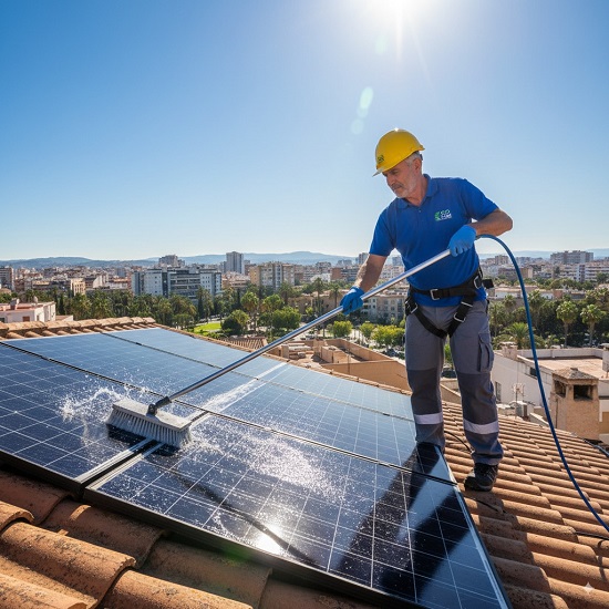 Empresa de limpieza de placas solares valencia