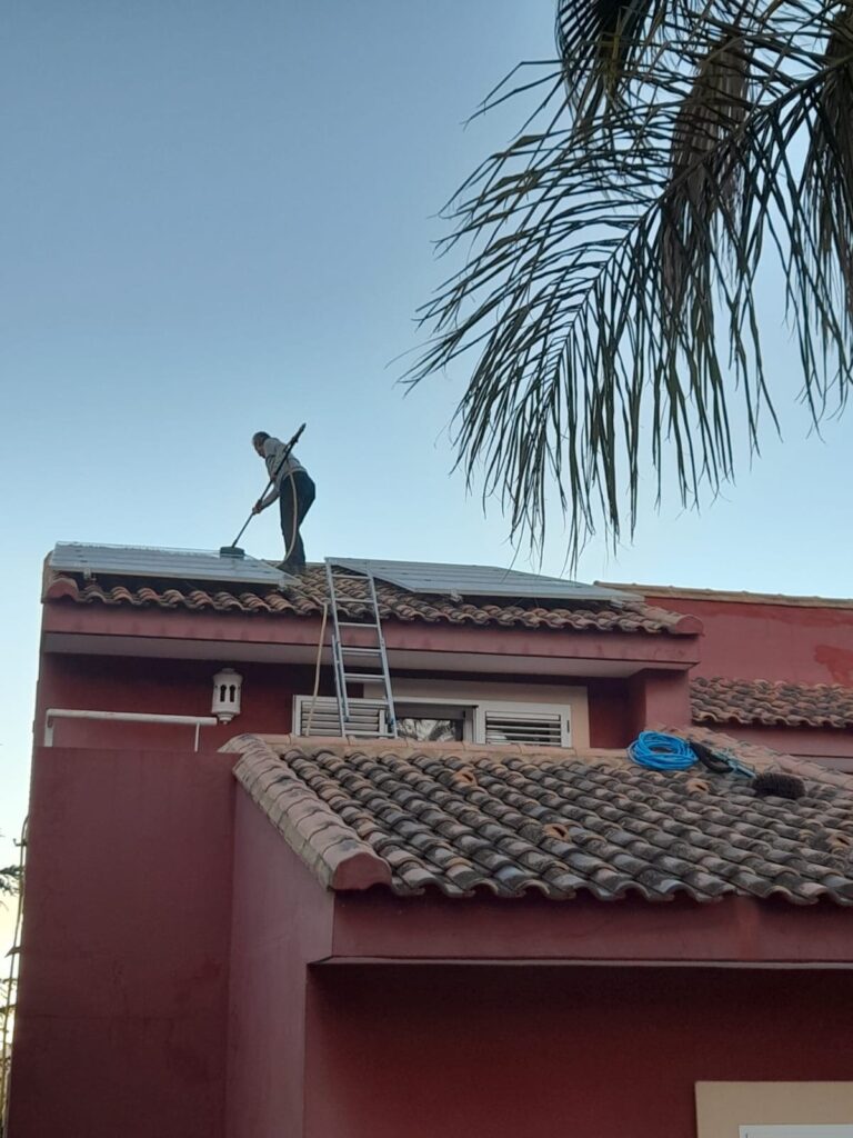 limpieza de placas solares callicanto