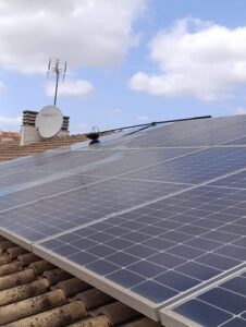 limpieza de placas solares en alaquas